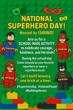 National Superhero Day Activity Hosted by Isibindi 